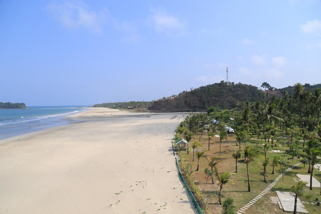 Ocean Front Campgrounds Ngwesaung Dış mekan fotoğraf